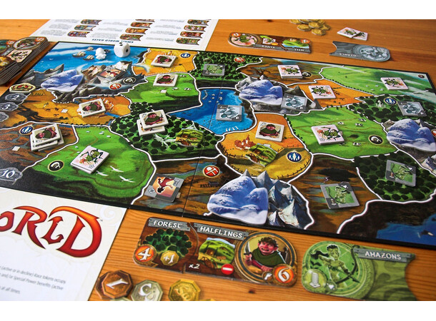 Small World Brettspill - Norsk Norsk utgave 